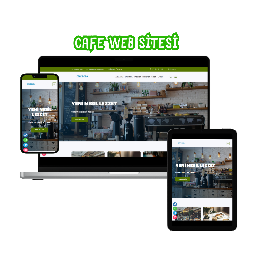 Cafe Web Sitesi