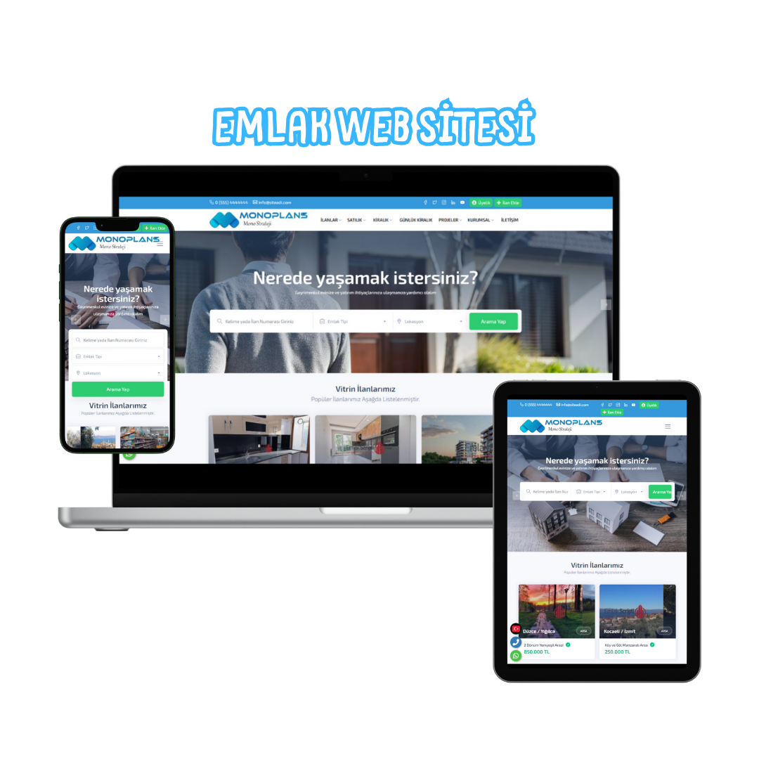 Emlak Web Sitesi 